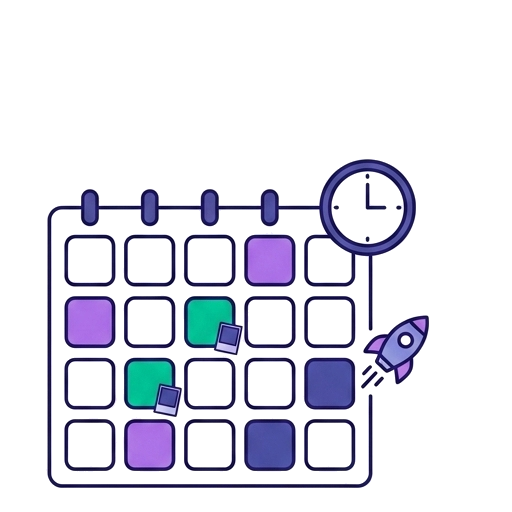 Create & schedule content